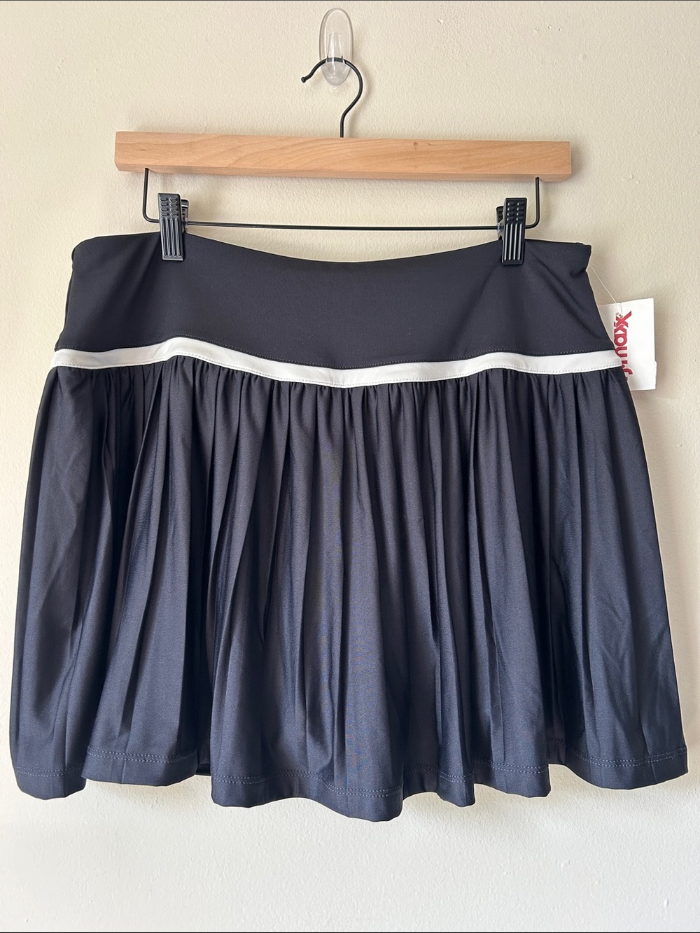 Juicy Couture Sport Black and White Skater Skirt